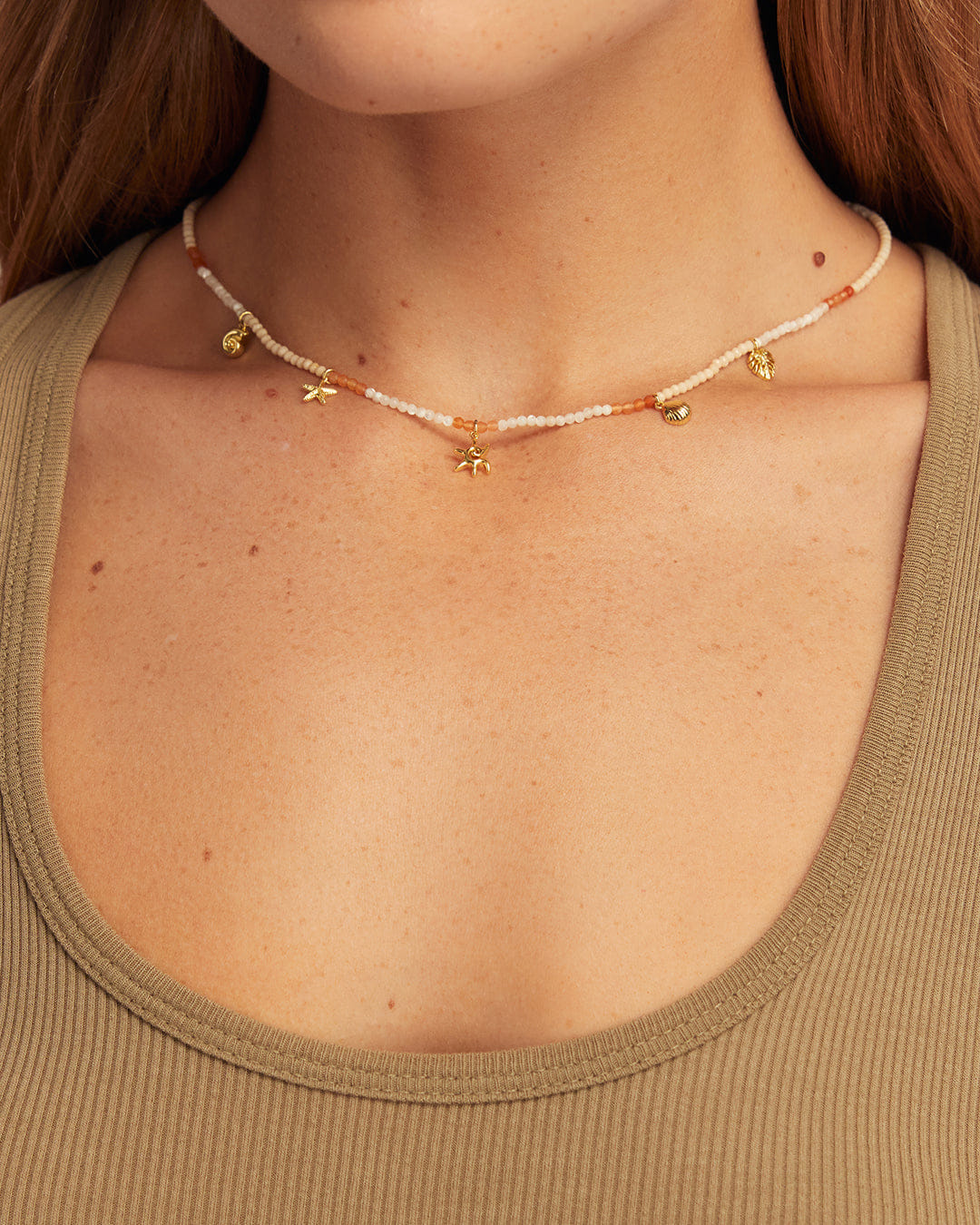 Summer 2026 Fashion Reef Sand Necklace