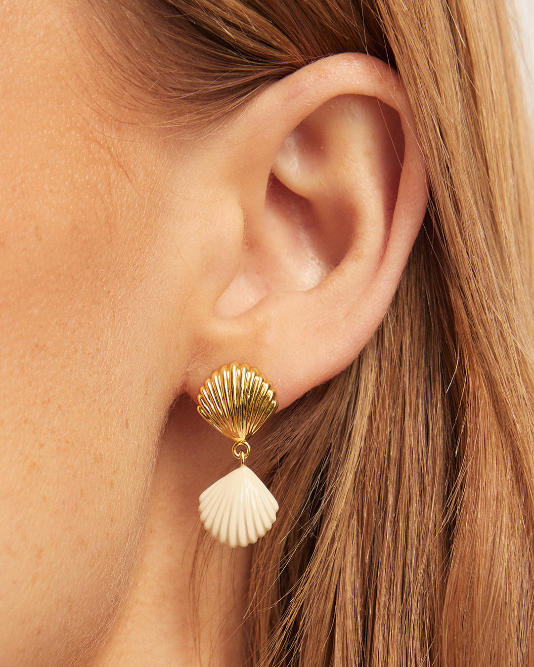 Summer 2026 Fashion Scallop Earrings