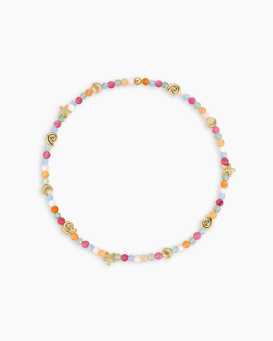 Summer 2026 Fashion Reef Beach Mini Charm Bracelet