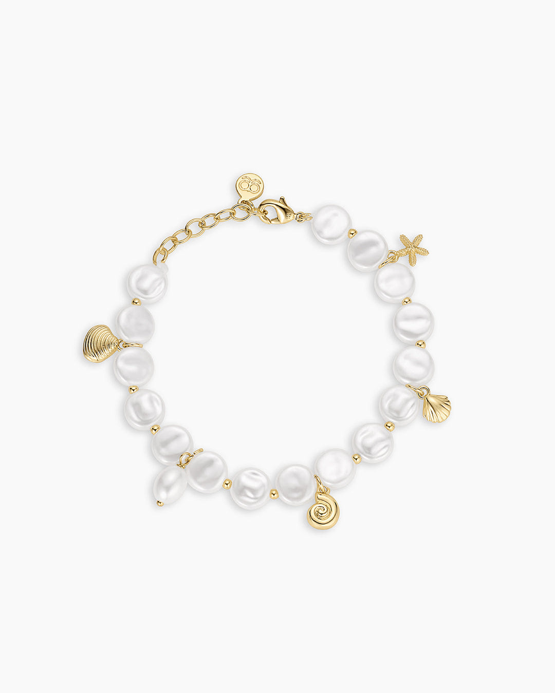 Summer 2026 Fashion Reese Pearl Mini Charm Bracelet