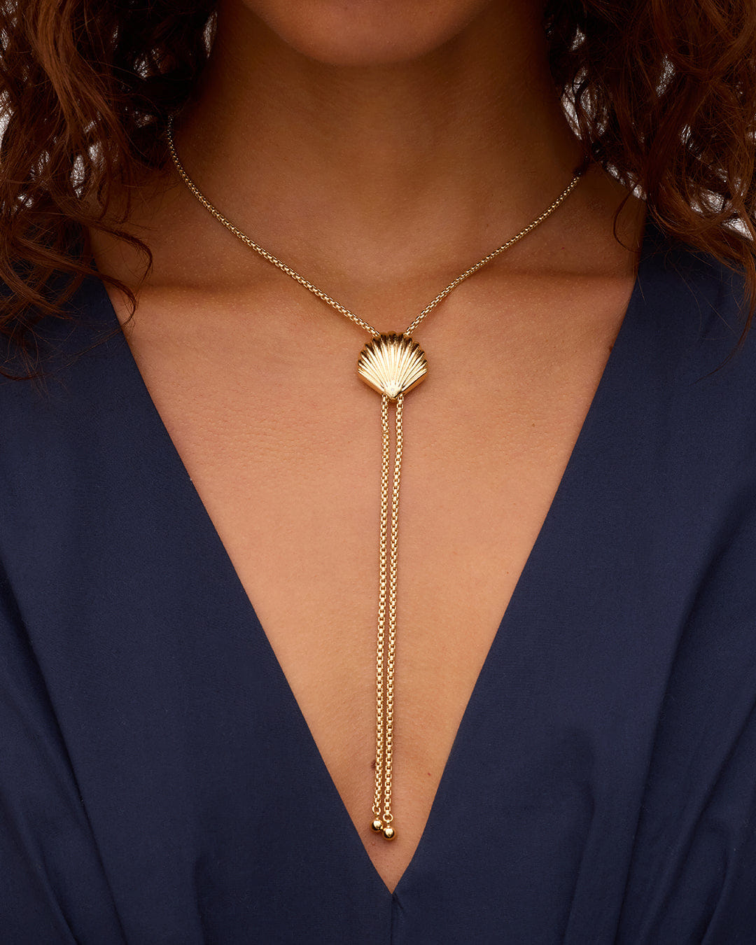 Summer 2026 Fashion Scallop Bolo Necklace