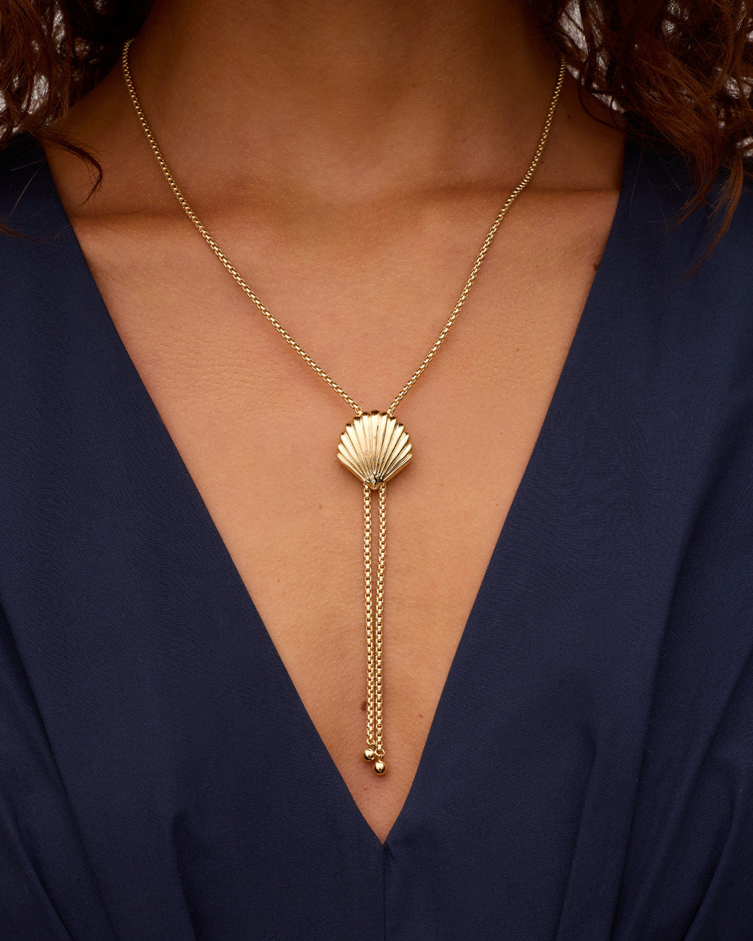 Summer 2026 Fashion Scallop Bolo Necklace