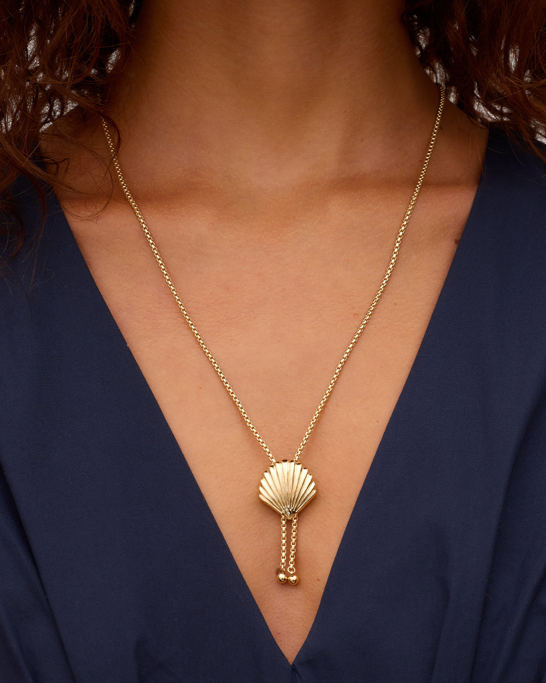 Summer 2026 Fashion Scallop Bolo Necklace