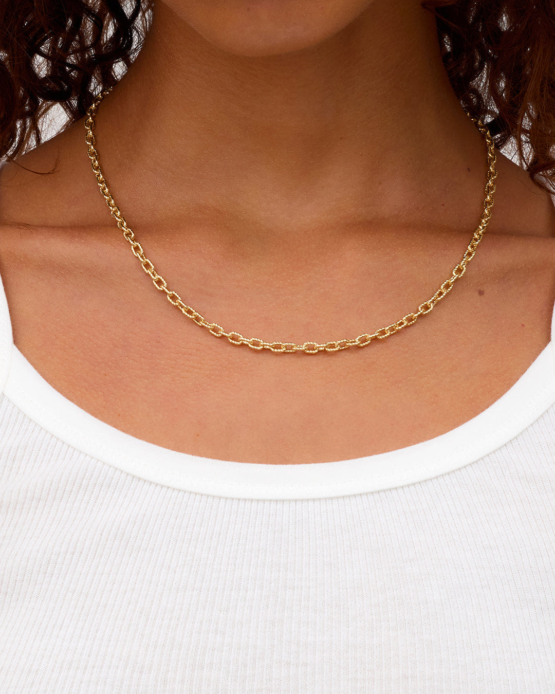 Summer 2026 Fashion Crew Mini Link Necklace