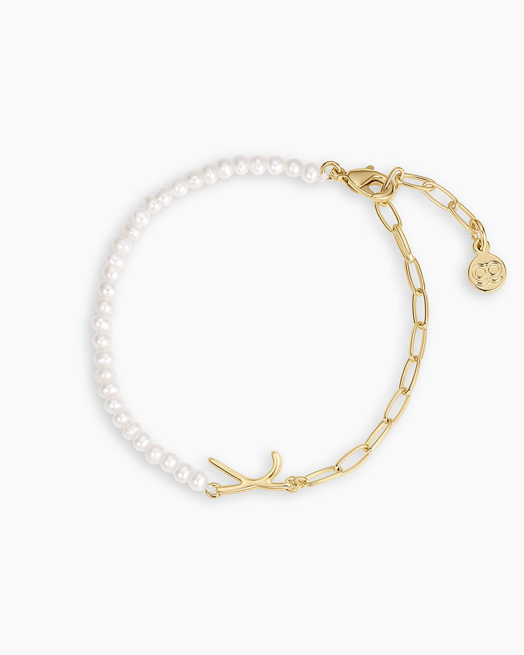 Spring 2026 Fashion Lou Pearl Alphabet Bracelet