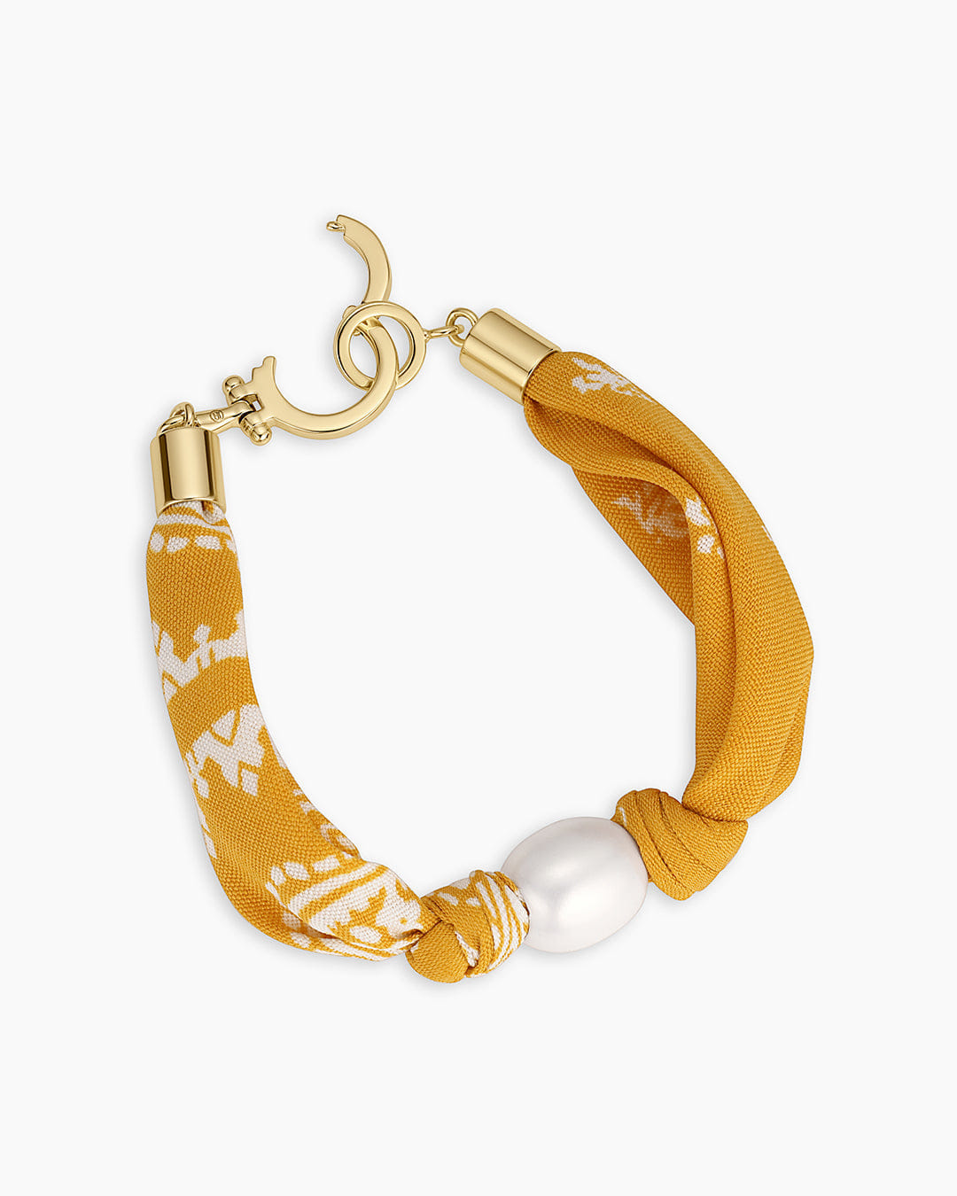 Spring 2026 Fashion Paisley Bandana Pearl Bracelet