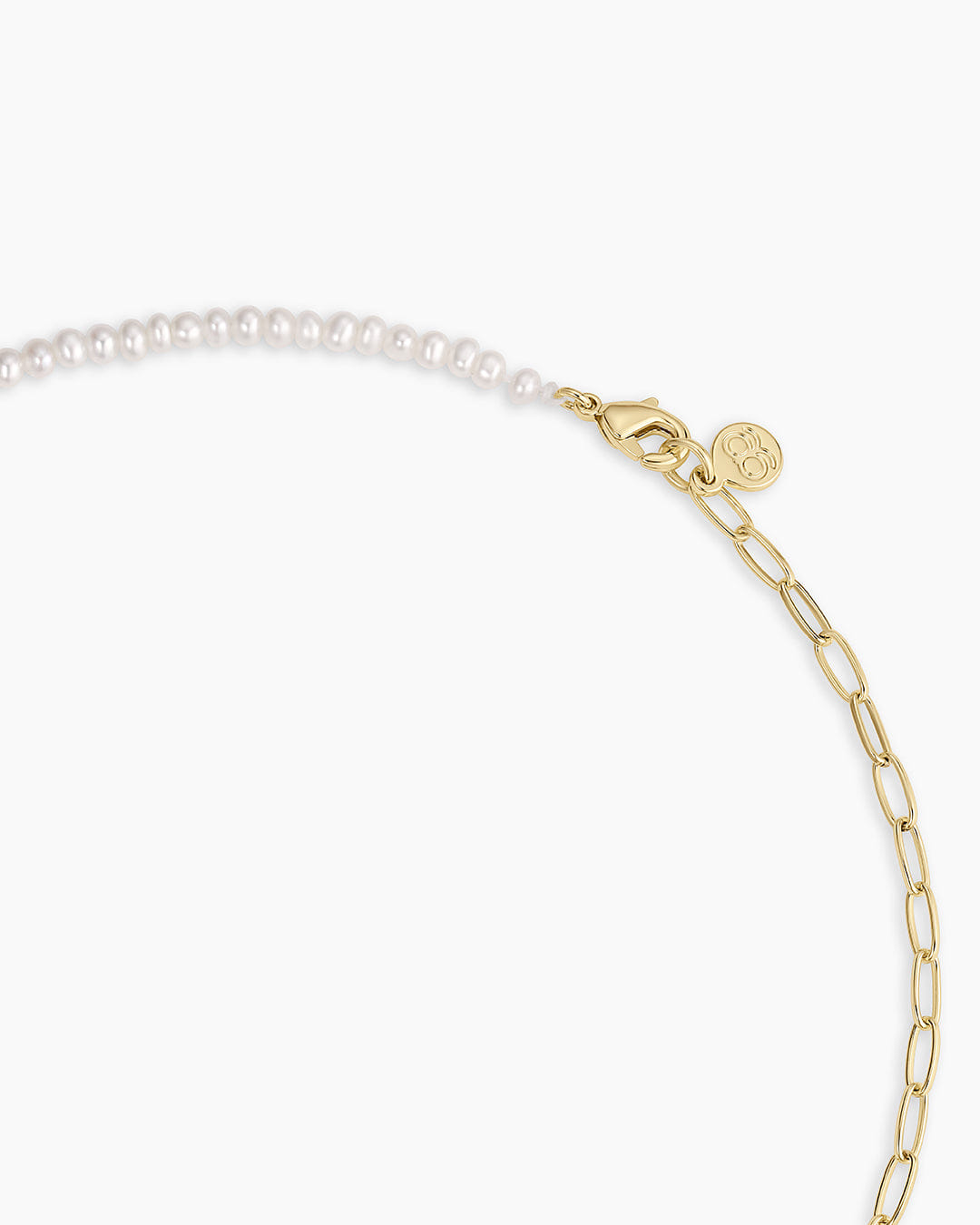 Spring 2026 Fashion Lou Pearl Alphabet Necklace