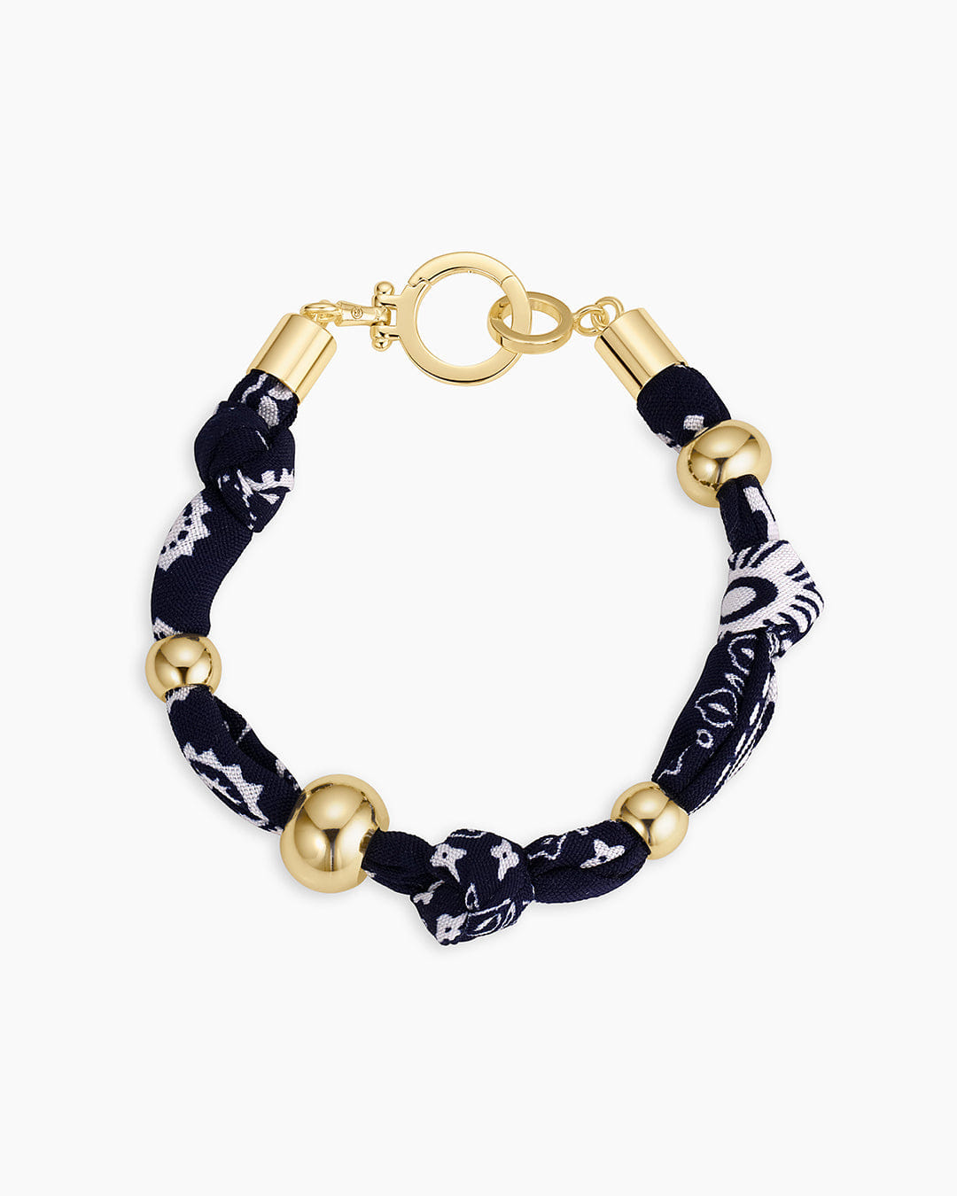 Spring 2026 Fashion Paisley Bandana Knot Bracelet