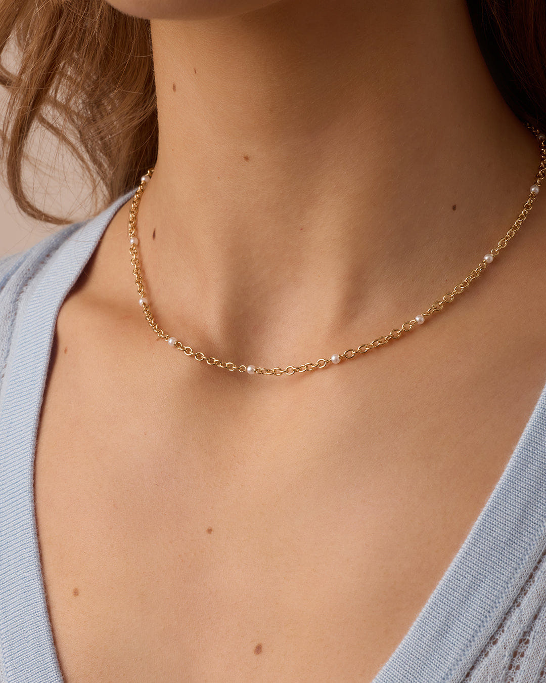 Spring 2026 Fashion Finley Pearl Dot Necklace