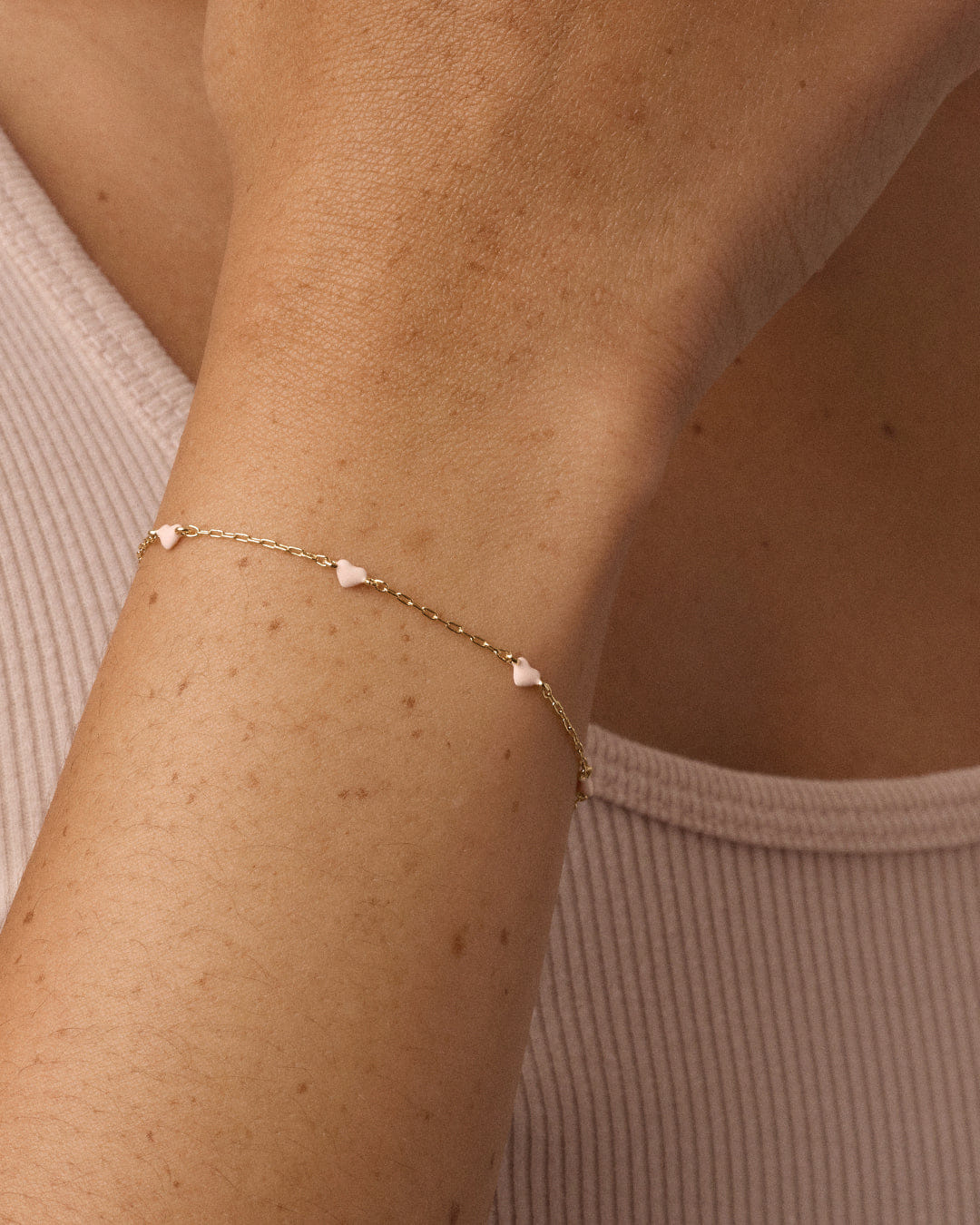 Fine Pink Amour Bracelet