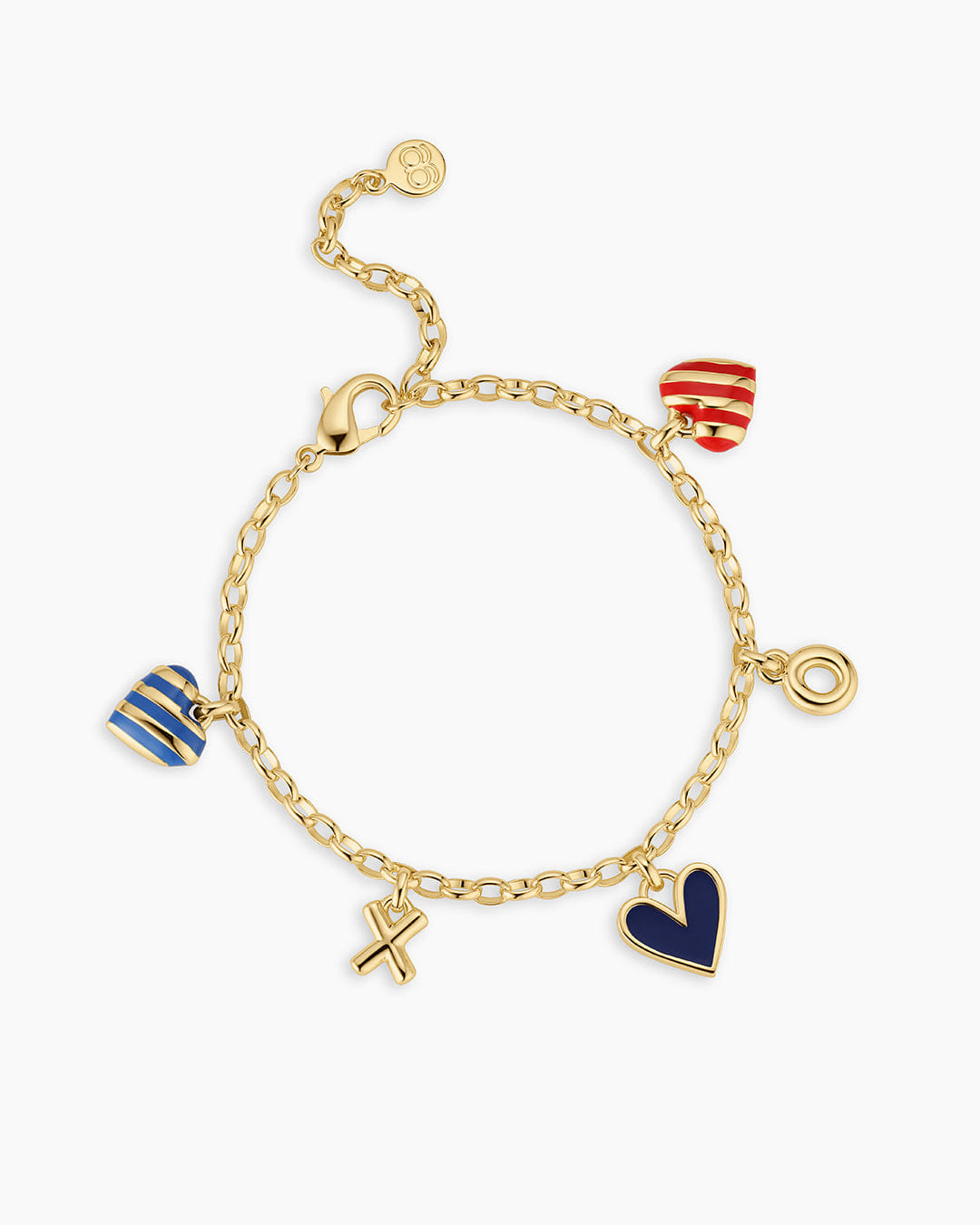 Winter 2026 Fashion Campbell Heart Charm Bracelet