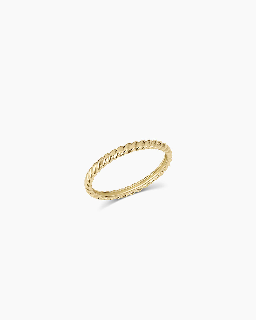 Fine 14K Gold Crew Helium Ring