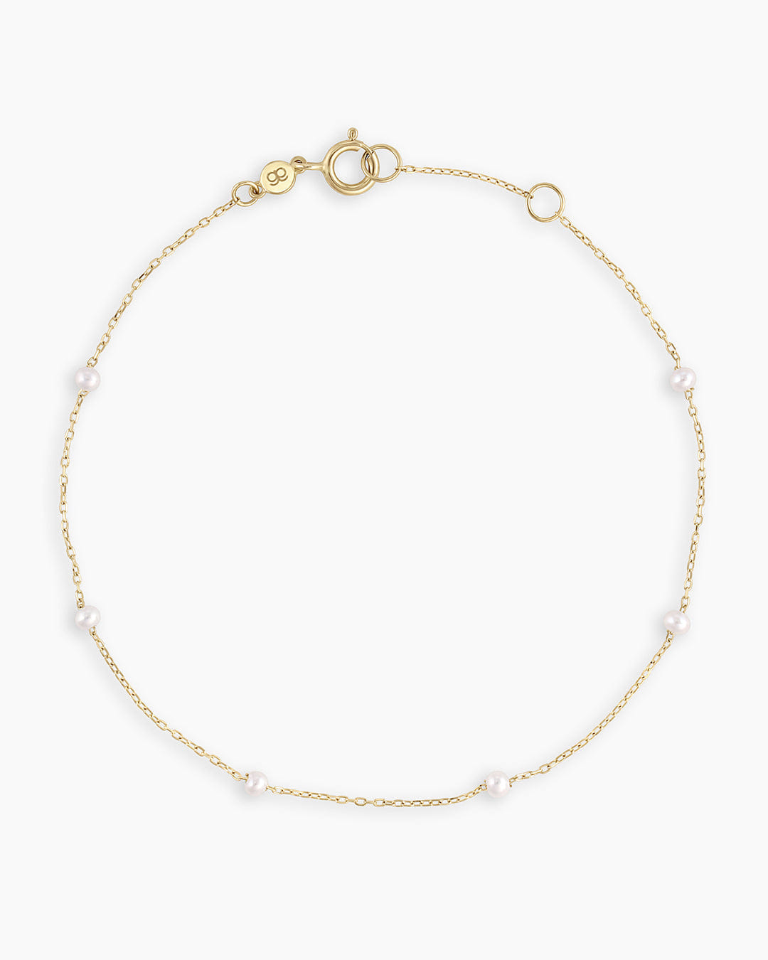 Fine 14K Gold Pearl Newport Bracelet