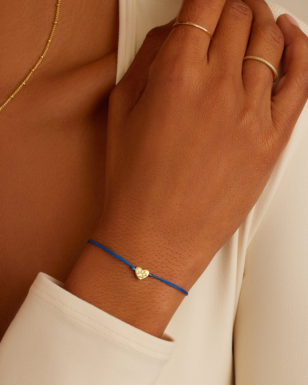 Jessica Pegula Single Paw Heart Bracelet