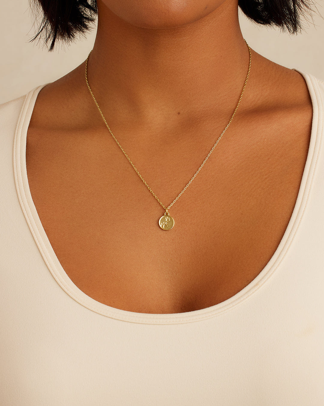 Jessica Pegula Double Paw Necklace