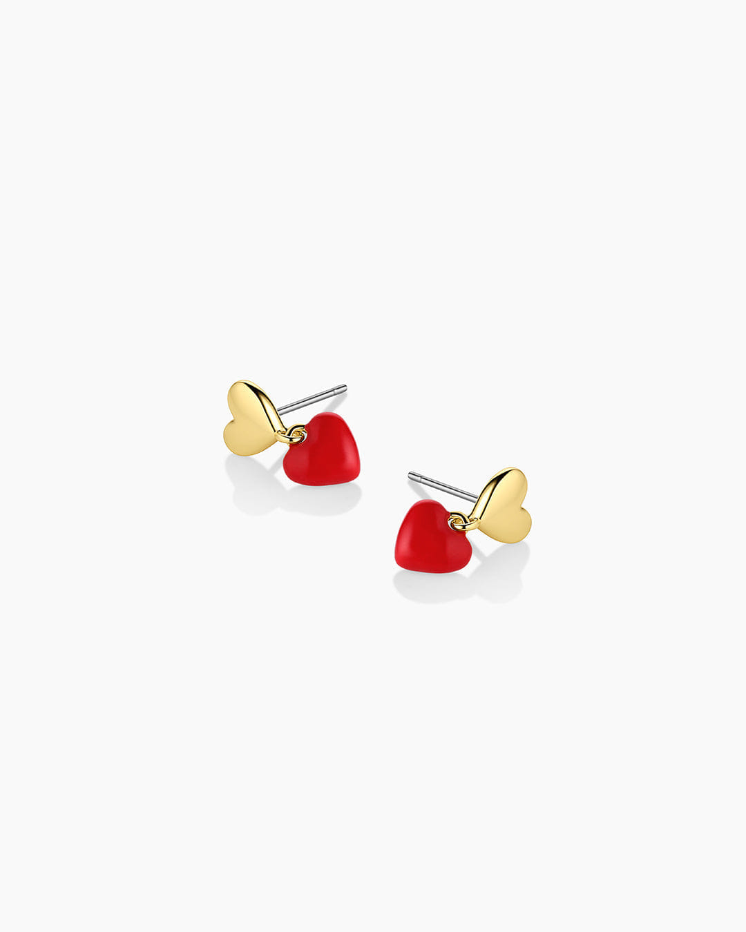 Winter 2024 Fashion Amour Earrings Red