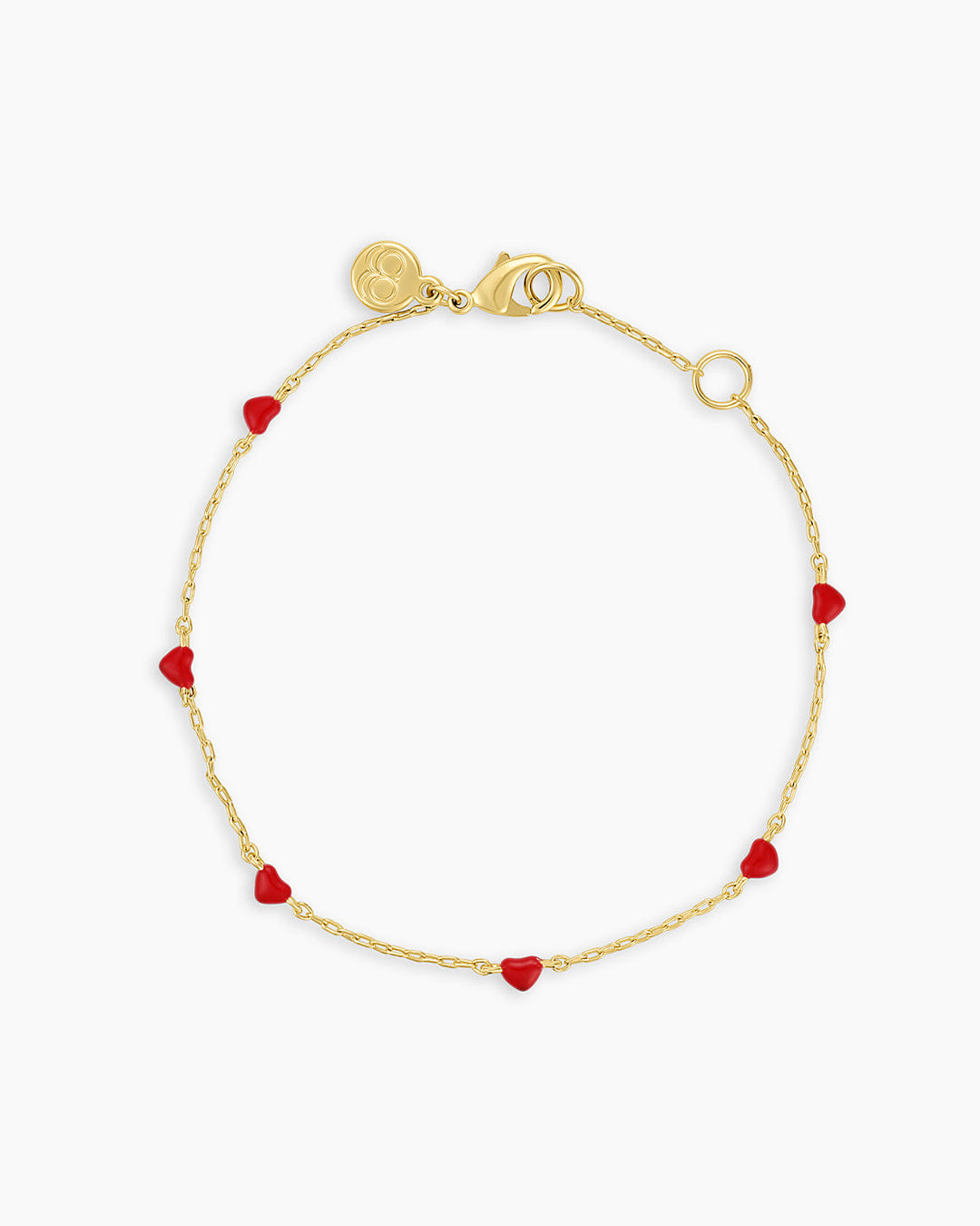 Winter 2024 Fashion Amour Bracelet Red