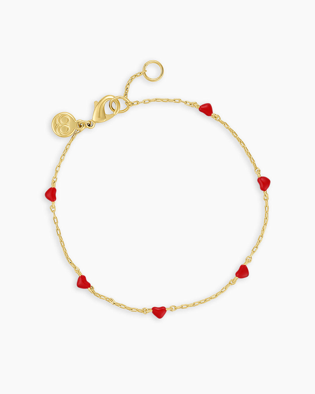 Winter 2024 Fashion Amour Bracelet Red