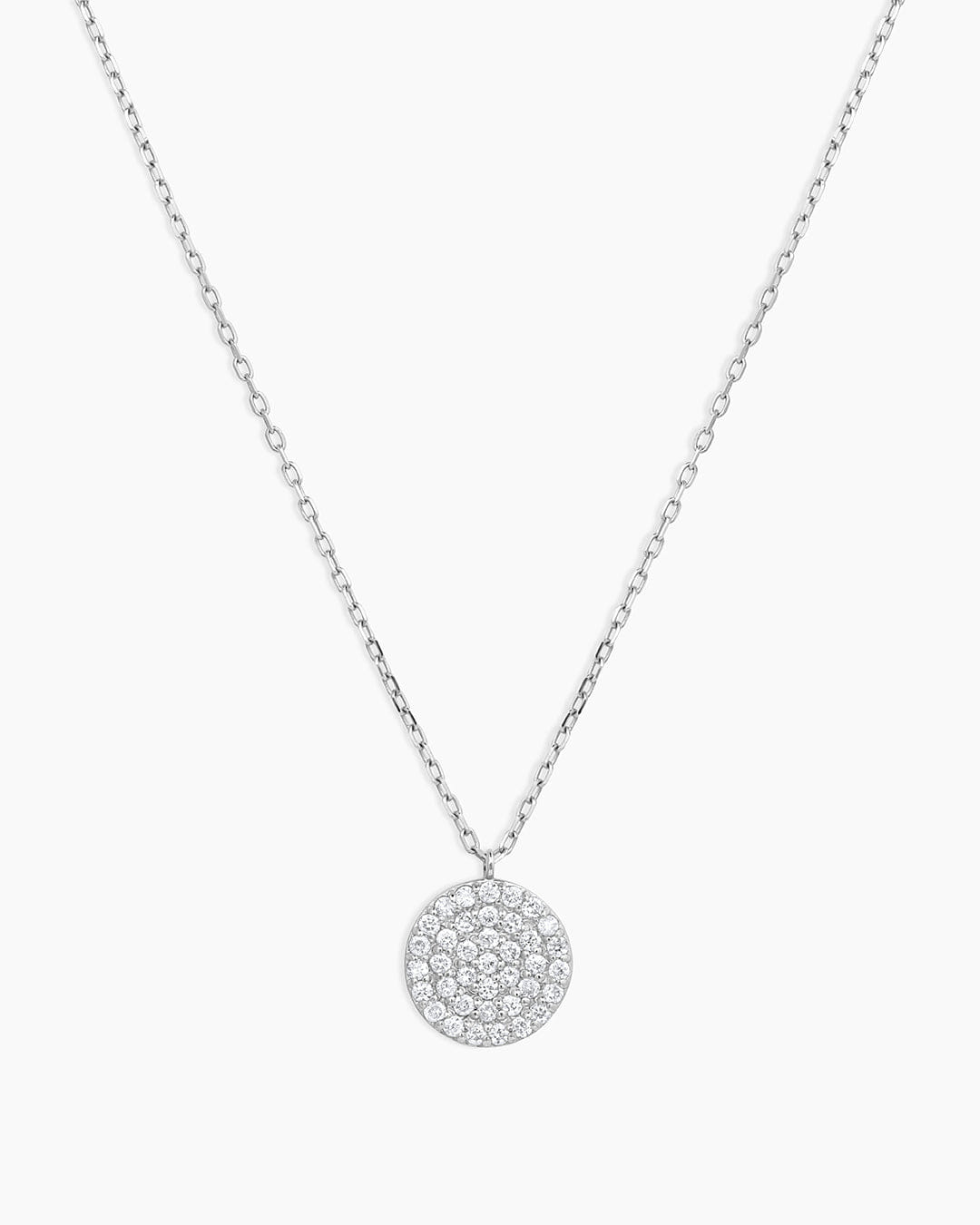 Fine 14K Diamond Pavé Necklace