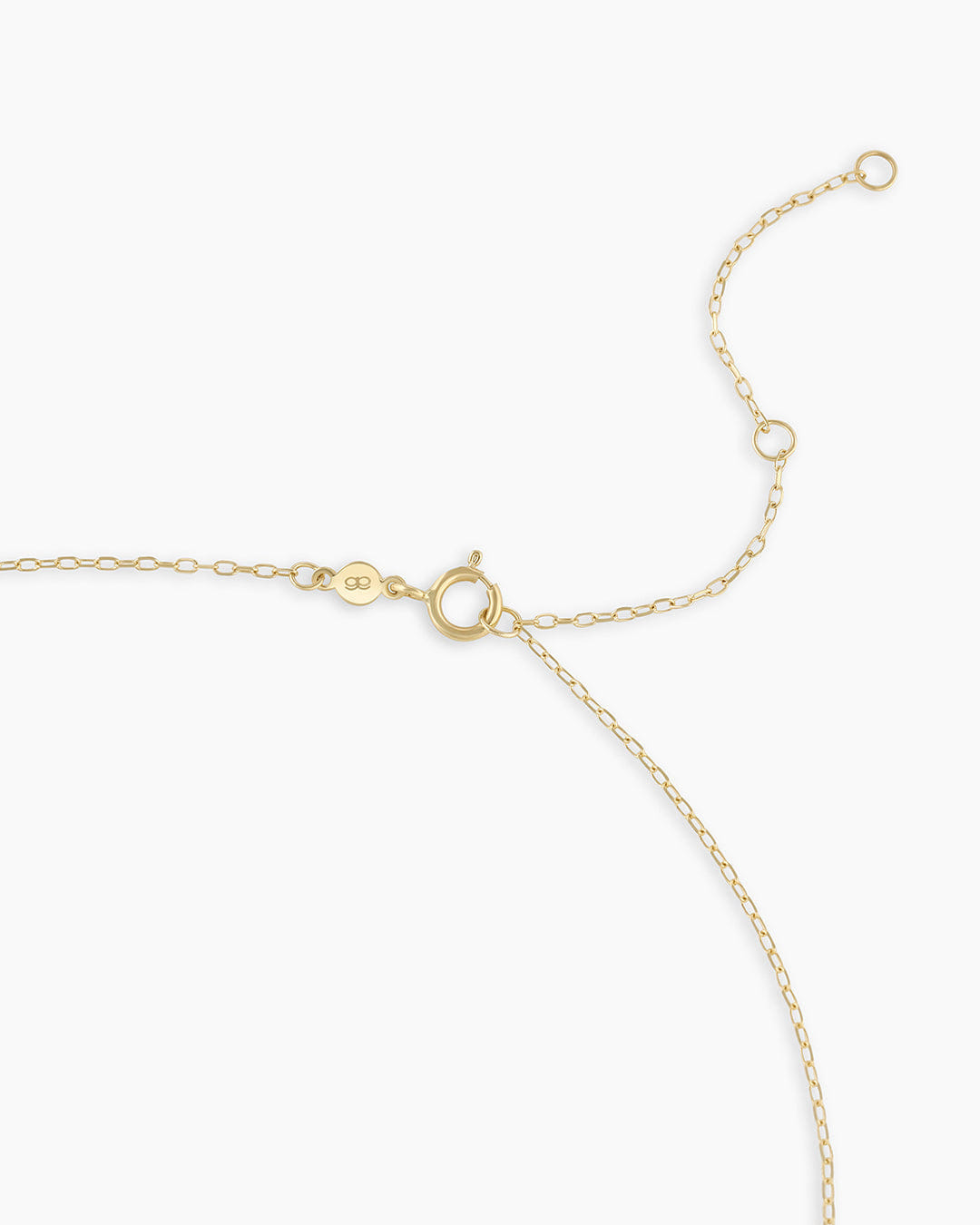 Fine 14K Classic Five Diamond Necklace