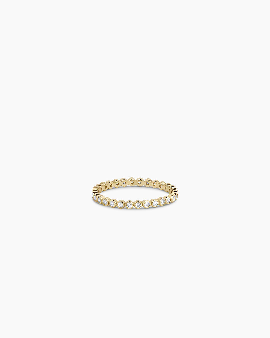 Fine 14K Classic Diamond Eternity Ring