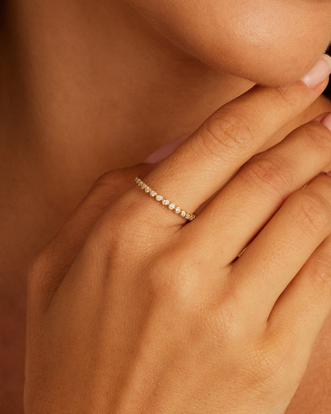 Fine 14K Classic Diamond Eternity Ring