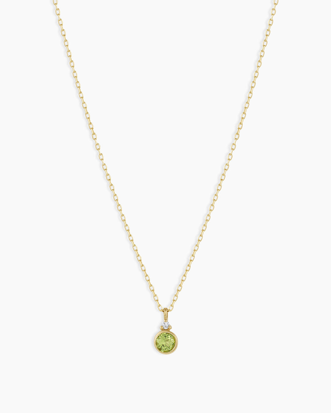 Fine 14K Gold Birthstone Necklace