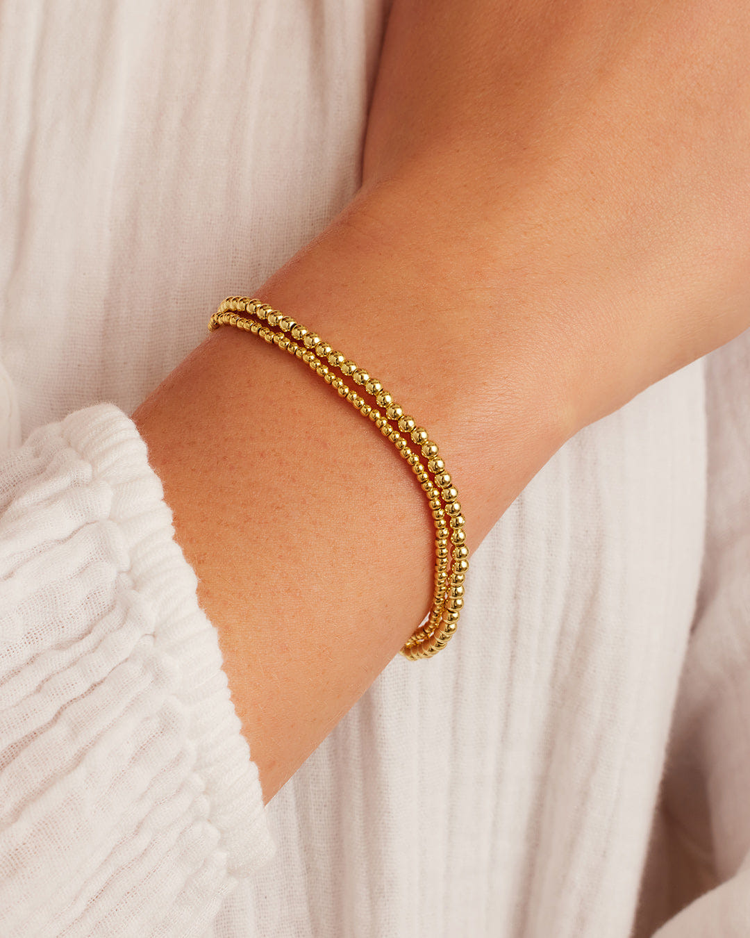 Core Poppy Gold Bracelet Set