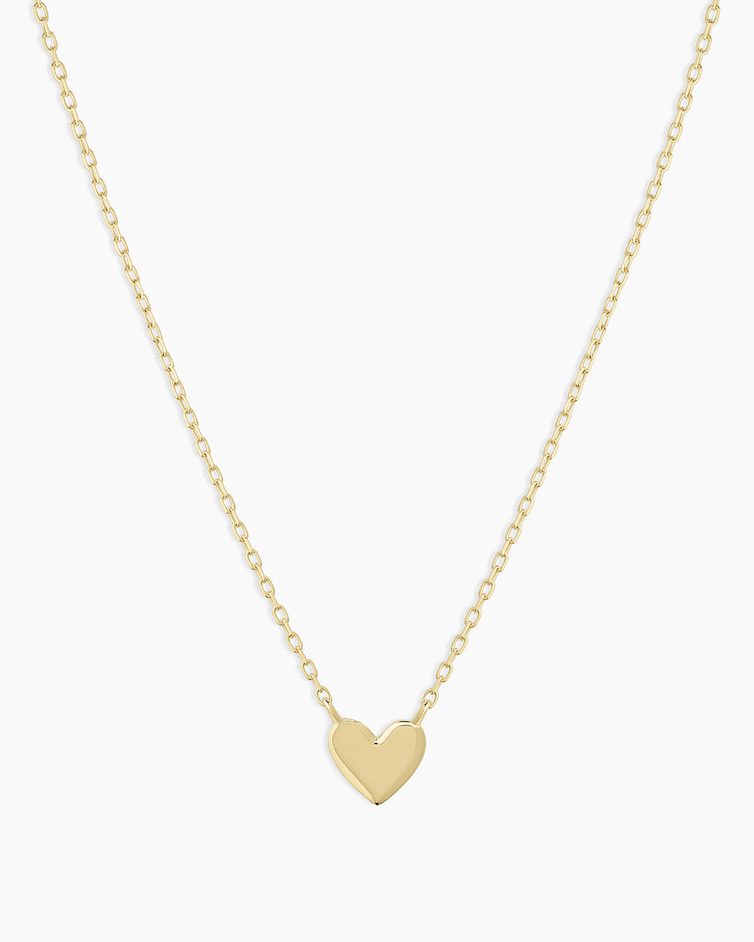 Fine 14K Gold Heart Mini Necklace
