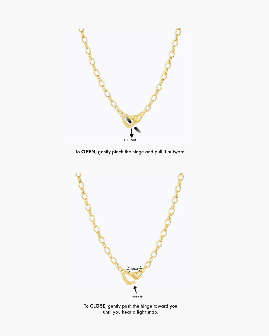 Parker Heart Mini Necklace
