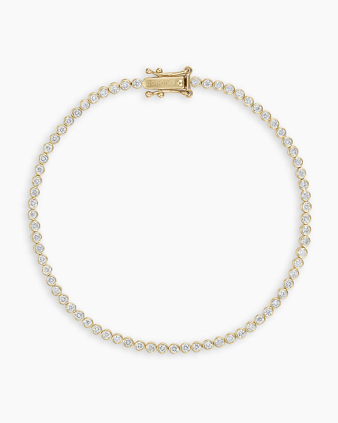 Fine 14K Classic Diamond Tennis Bracelet