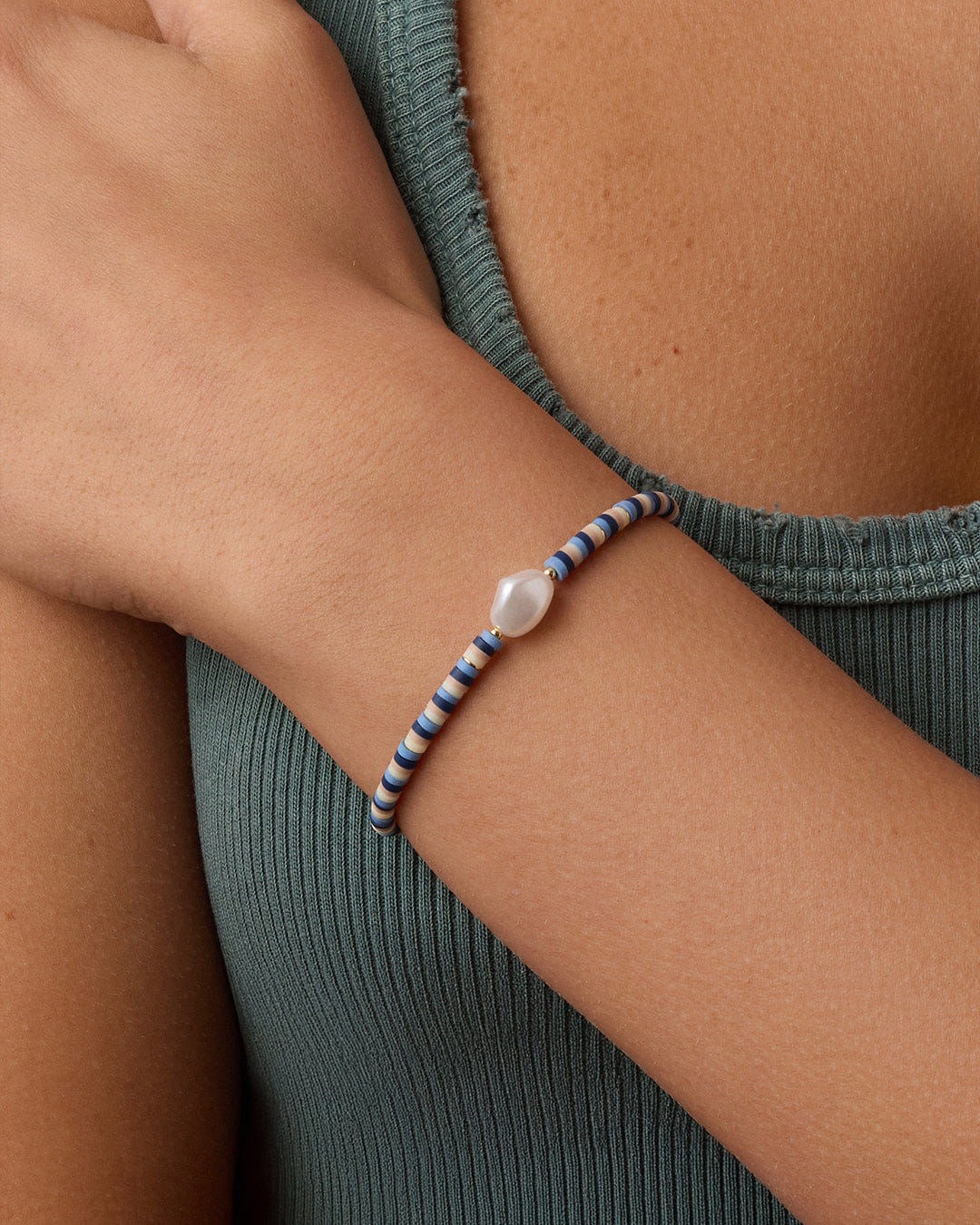 Summer 2025 Fashion Harbor Pearl Bracelet