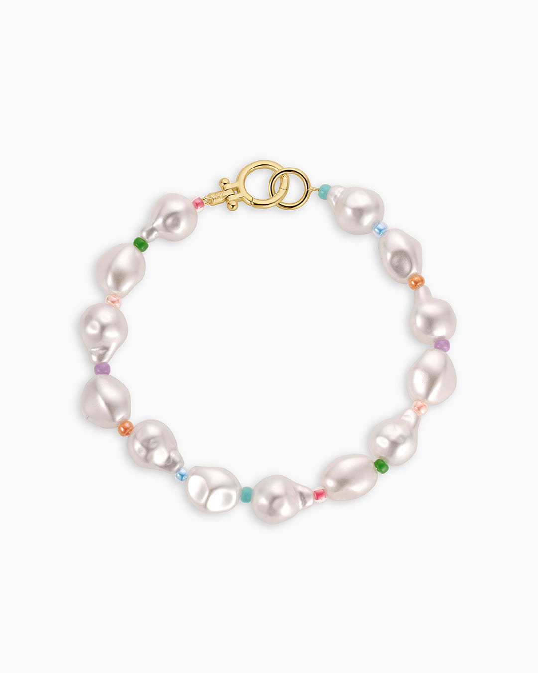 Summer 2025 Fashion Pearl Rainbow Cove Bracelet