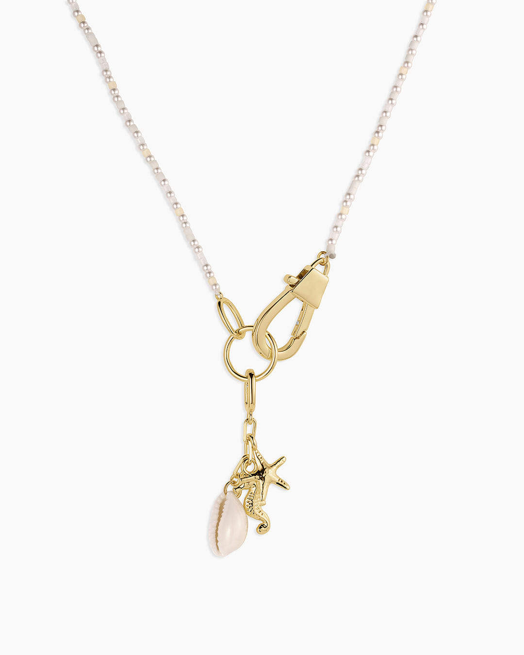 Summer 2025 Fashion Ocean Cluster Charm Necklace