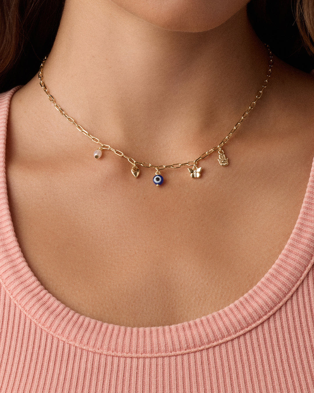 Summer 2025 Fashion Connection Mini Charm Necklace