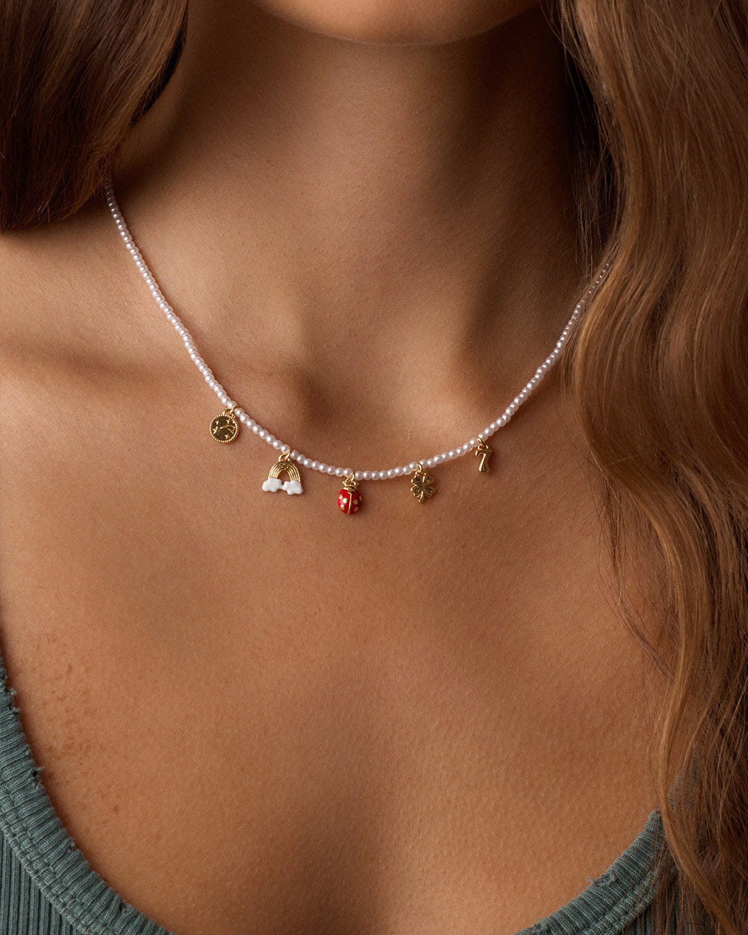 Summer 2025 Fashion Lucky Mini Charm Necklace