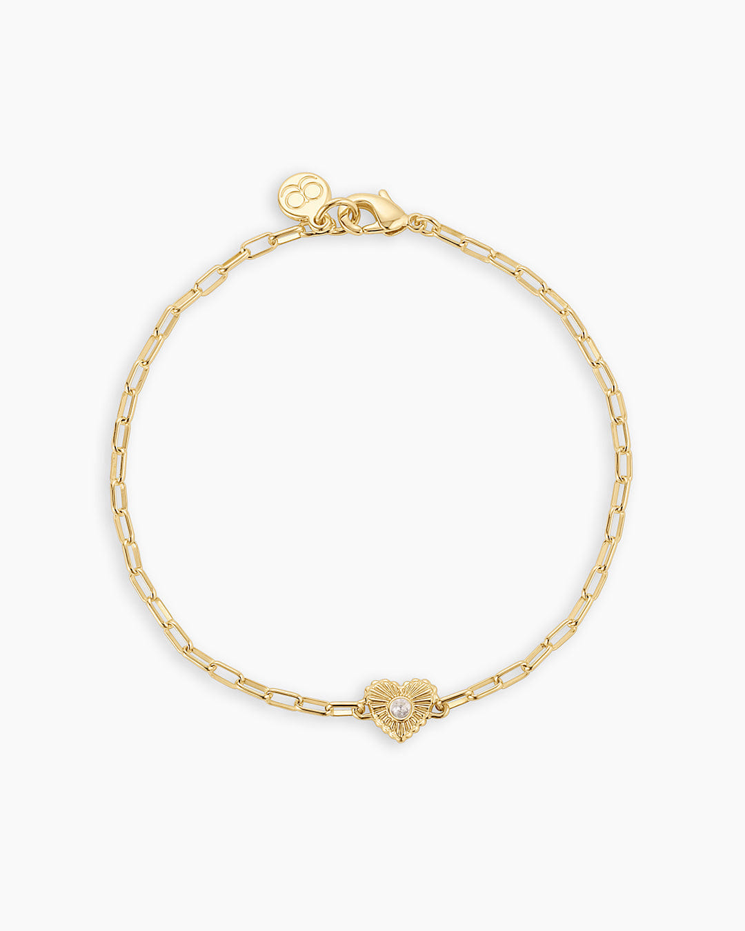 April 2025 Mothers Day Birthstone Heart Bracelet