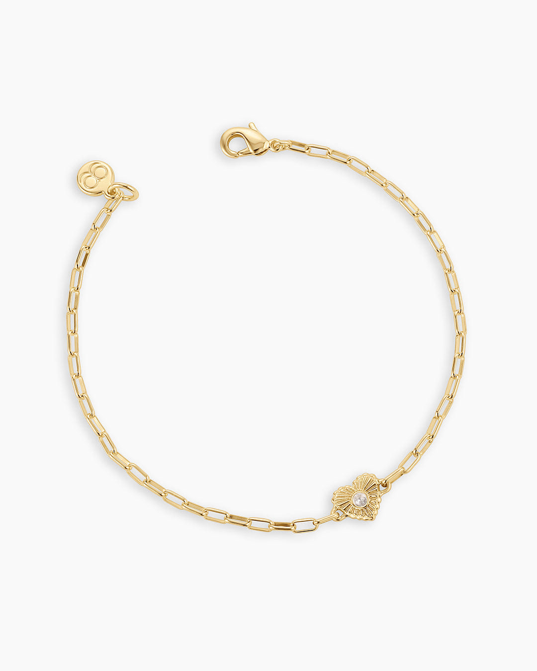 April 2025 Mothers Day Birthstone Heart Bracelet