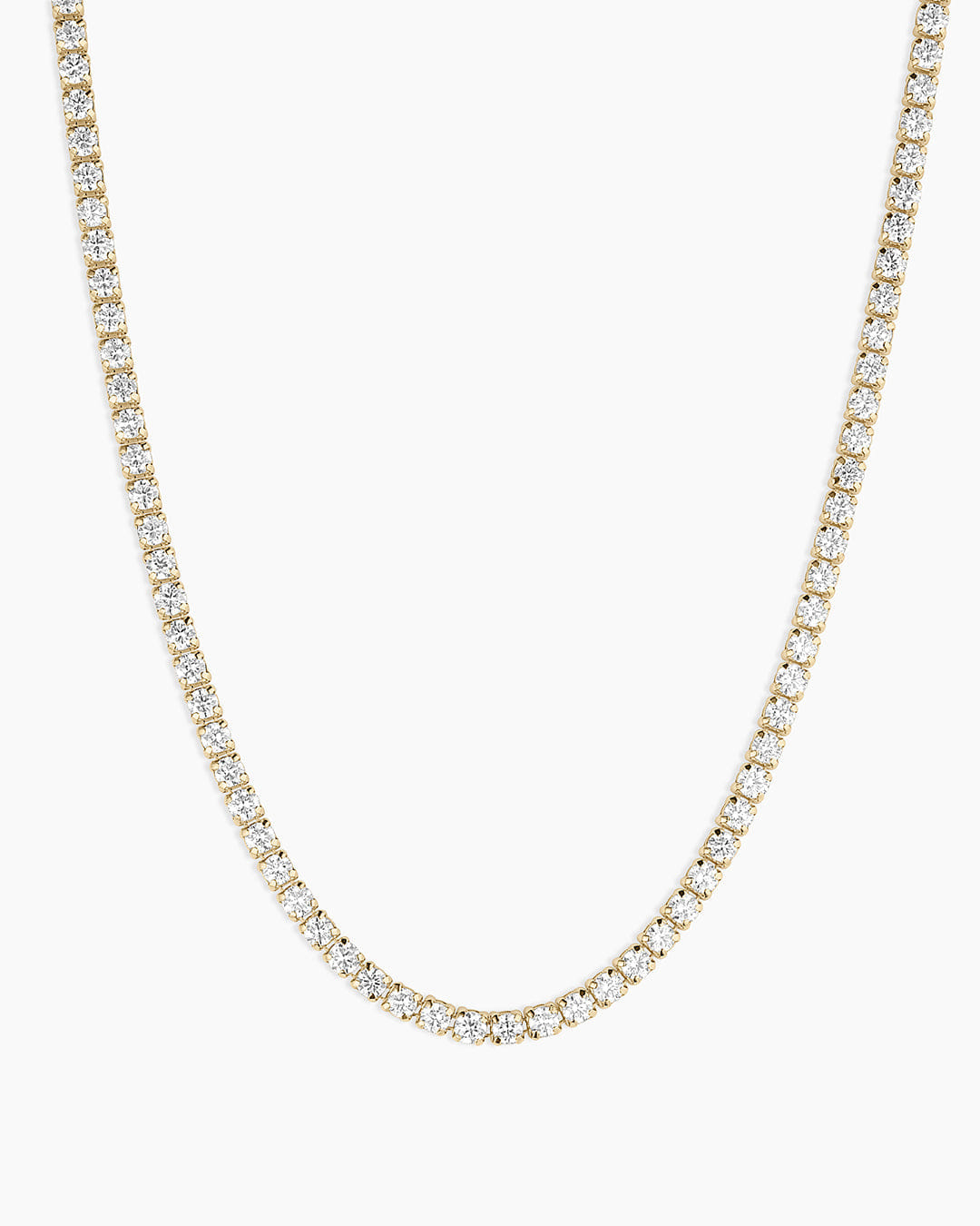 Fine 14K Lab Grown Diamond Chain Necklace