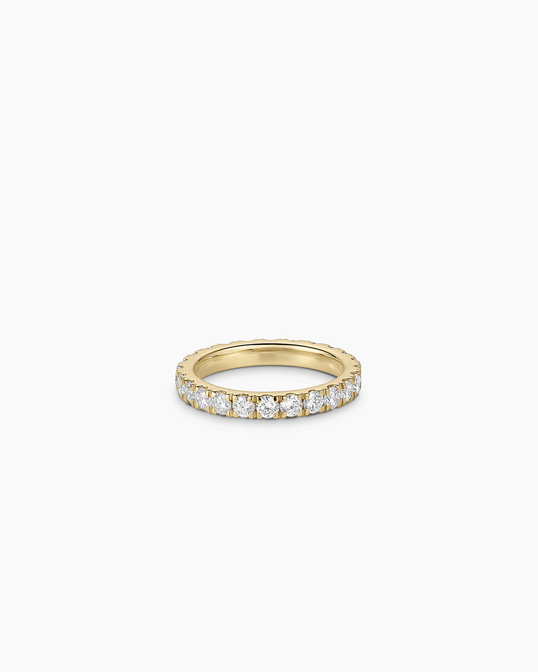 Fine 14K Lab Grown Diamond Eternity Ring 2mm