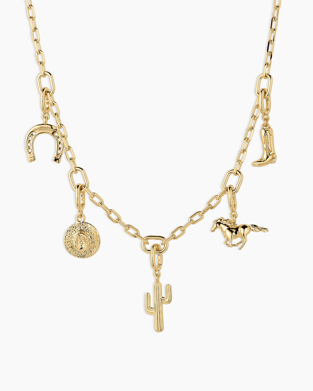 Spring 2025 Fashion Western Parker Charm Necklace