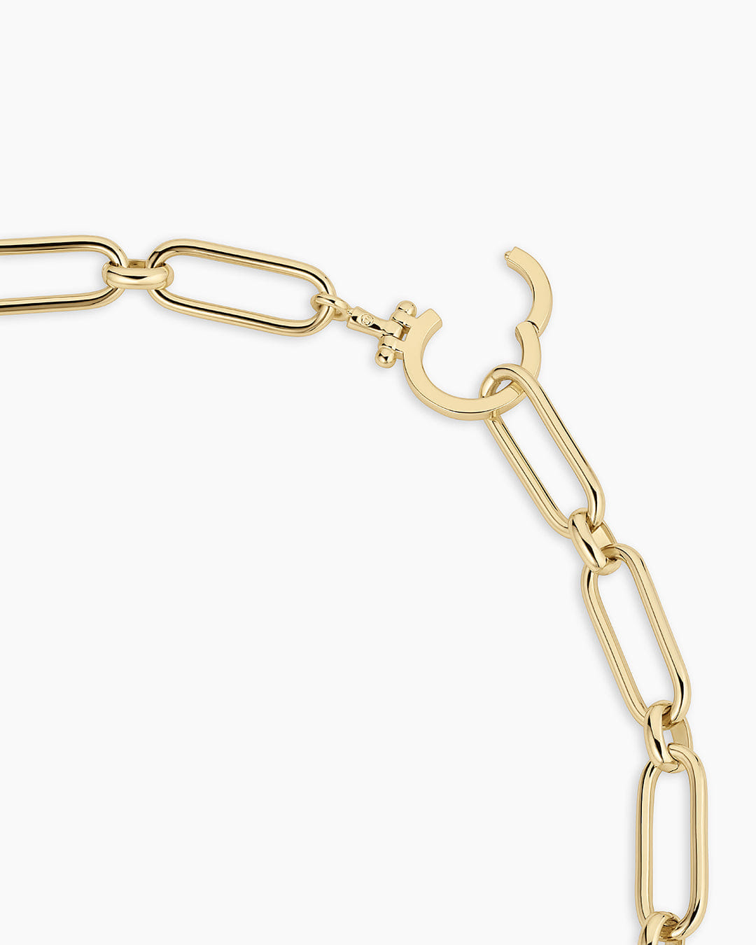 Spring 2025 Fashion Zoey Statement Link Necklace