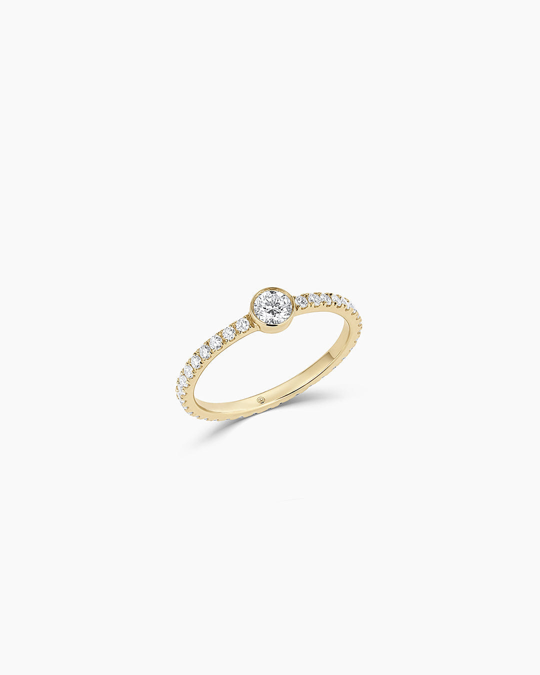 Fine 14K Lab Grown Diamond Circle Eternity Ring
