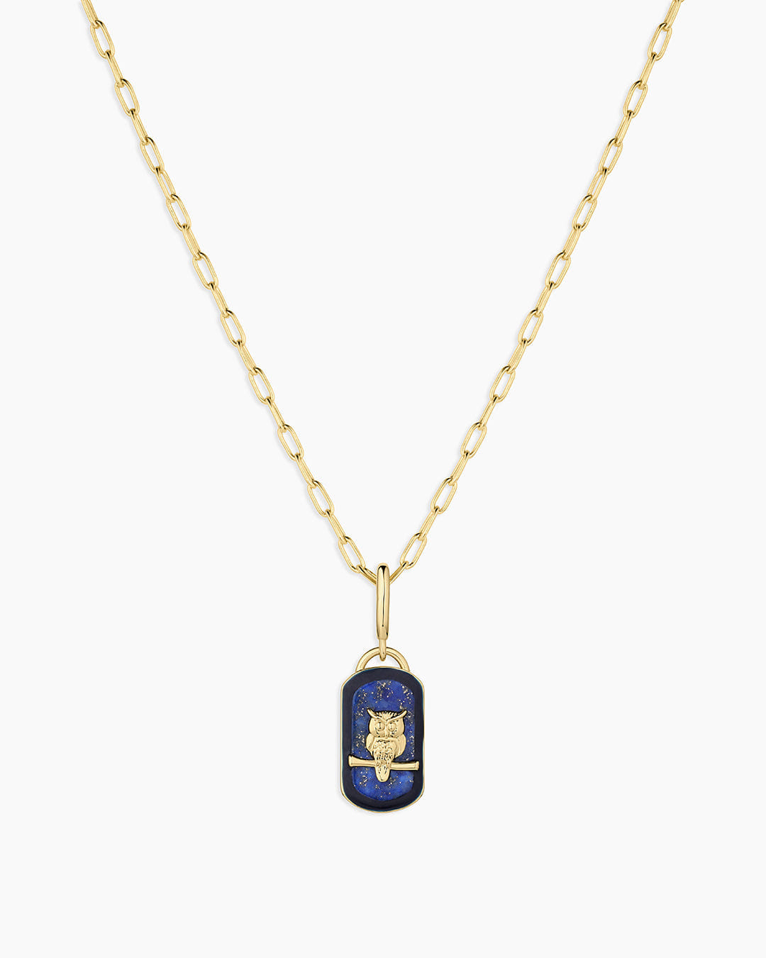 Winter 2025 Fashion Power Gemstone Parker Charm Necklace Wisdom