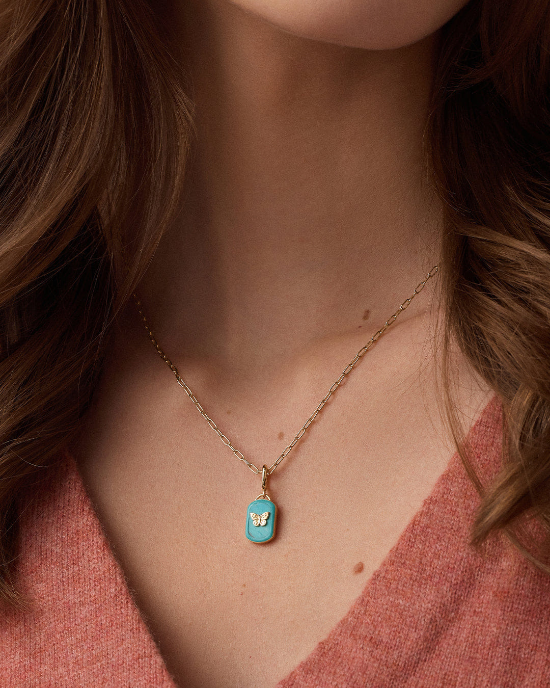 Winter 2025 Fashion Power Gemstone Parker Charm Necklace Healing