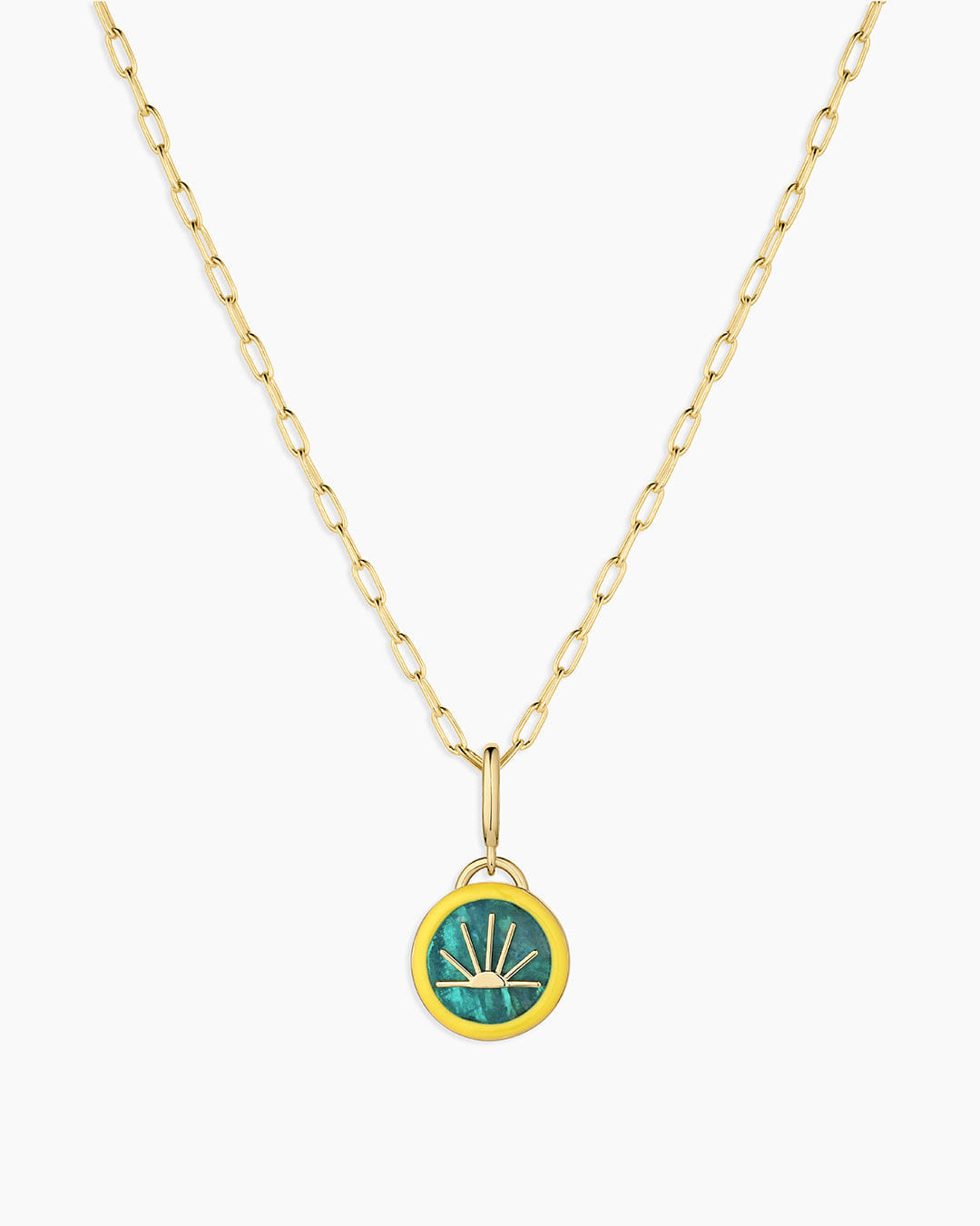 Winter 2025 Fashion Power Gemstone Parker Charm Necklace Inspiration