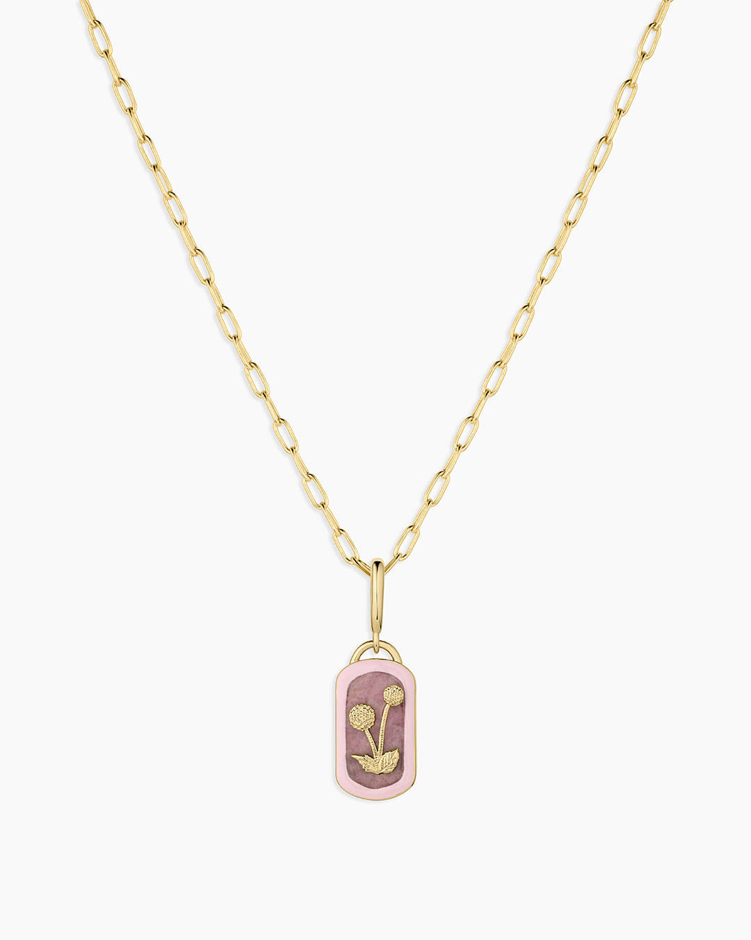 Winter 2025 Fashion Power Gemstone Parker Charm Necklace Compassion
