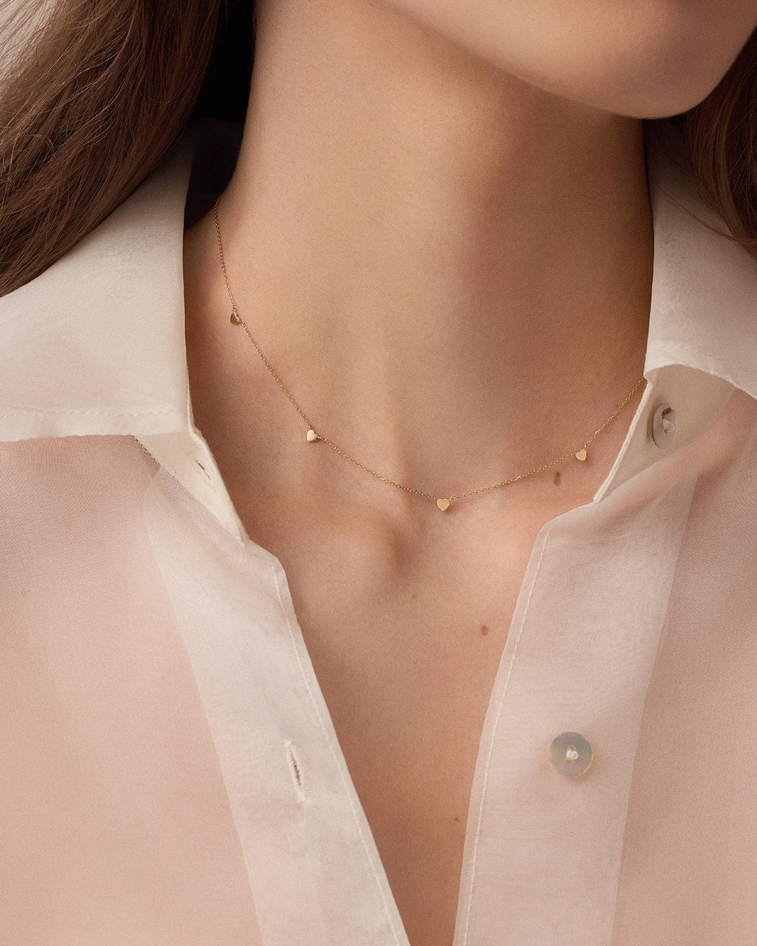 Winter 2025 Fine 14K Gold Amour Necklace