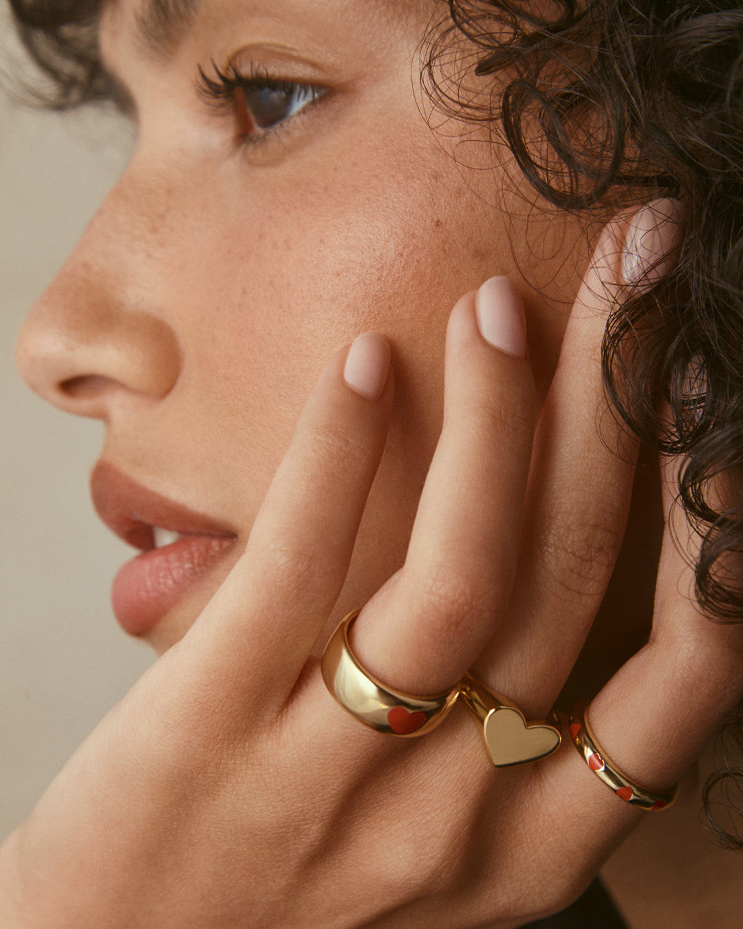 Winter 2025 Fashion Amour Helium Heart Statement Ring