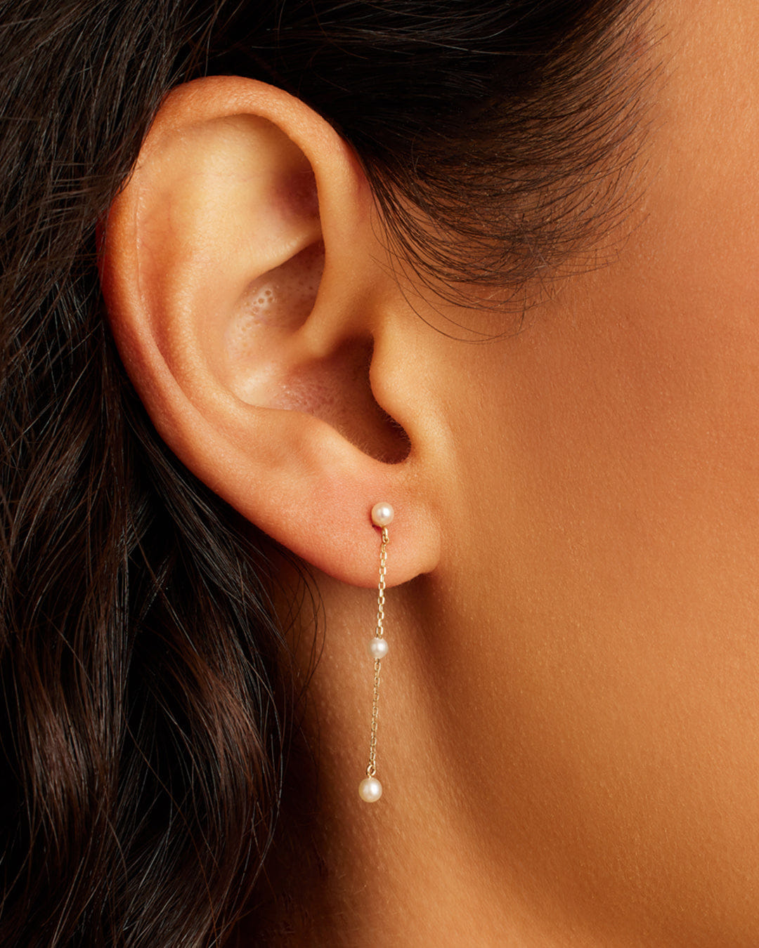Fine 14K Gold Newport Pearl Single Earring